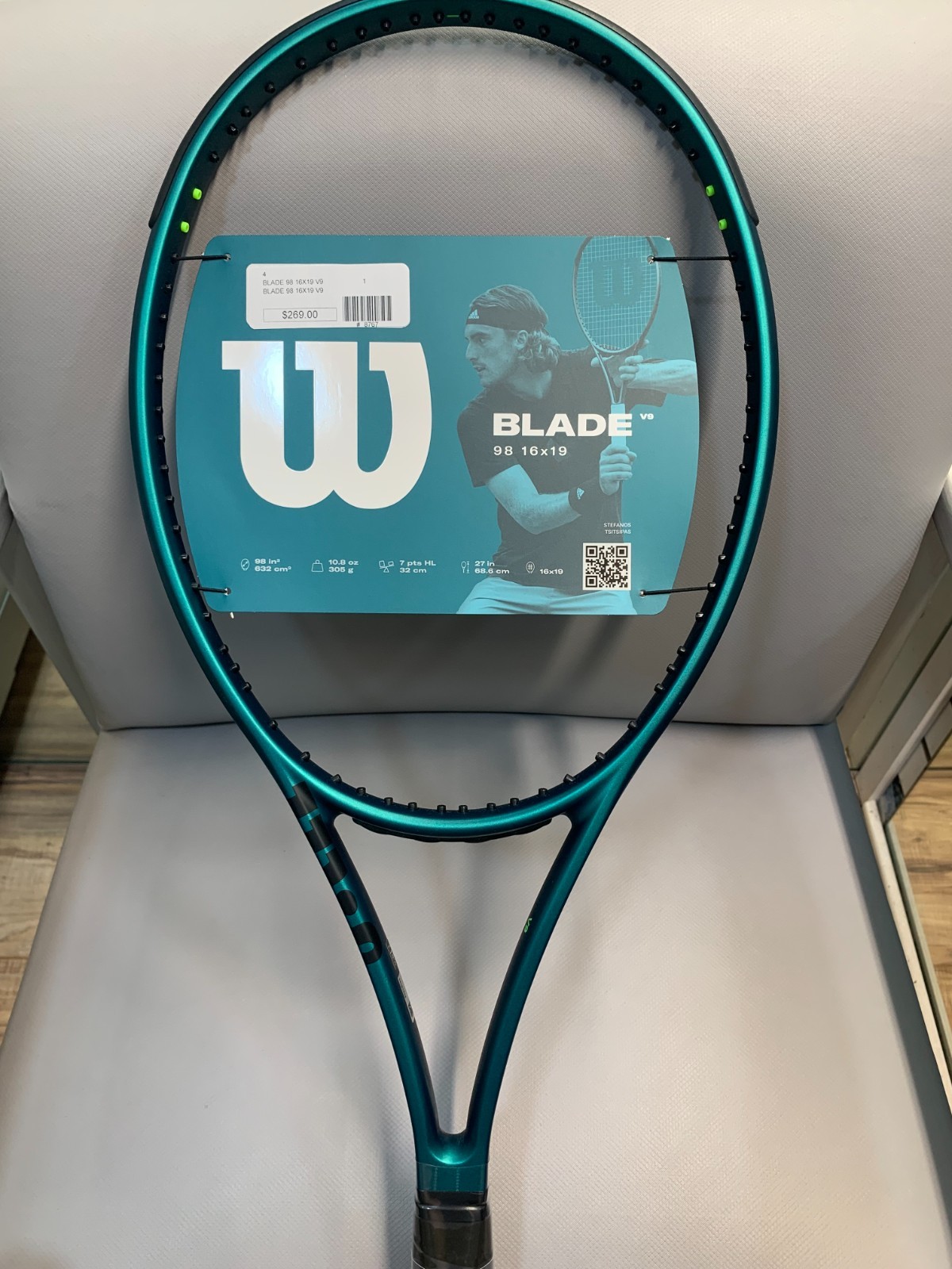 Wilson Blade 98 16x19 v9 in 41/4 | eBay