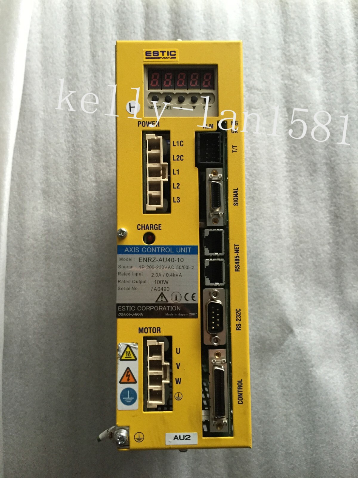 1pcs USED ESTIC Servo Controller ENRZ-AU40-10 | eBay 1pcs USED ESTIC Servo Controller ENRZ-AU40-10 | eBay