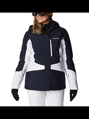 

COLUMBIA SPORTSWEAR CO. Женская голубая утепленная зимняя куртка с капюшоном Пальто Plus, Синий, 1954002
