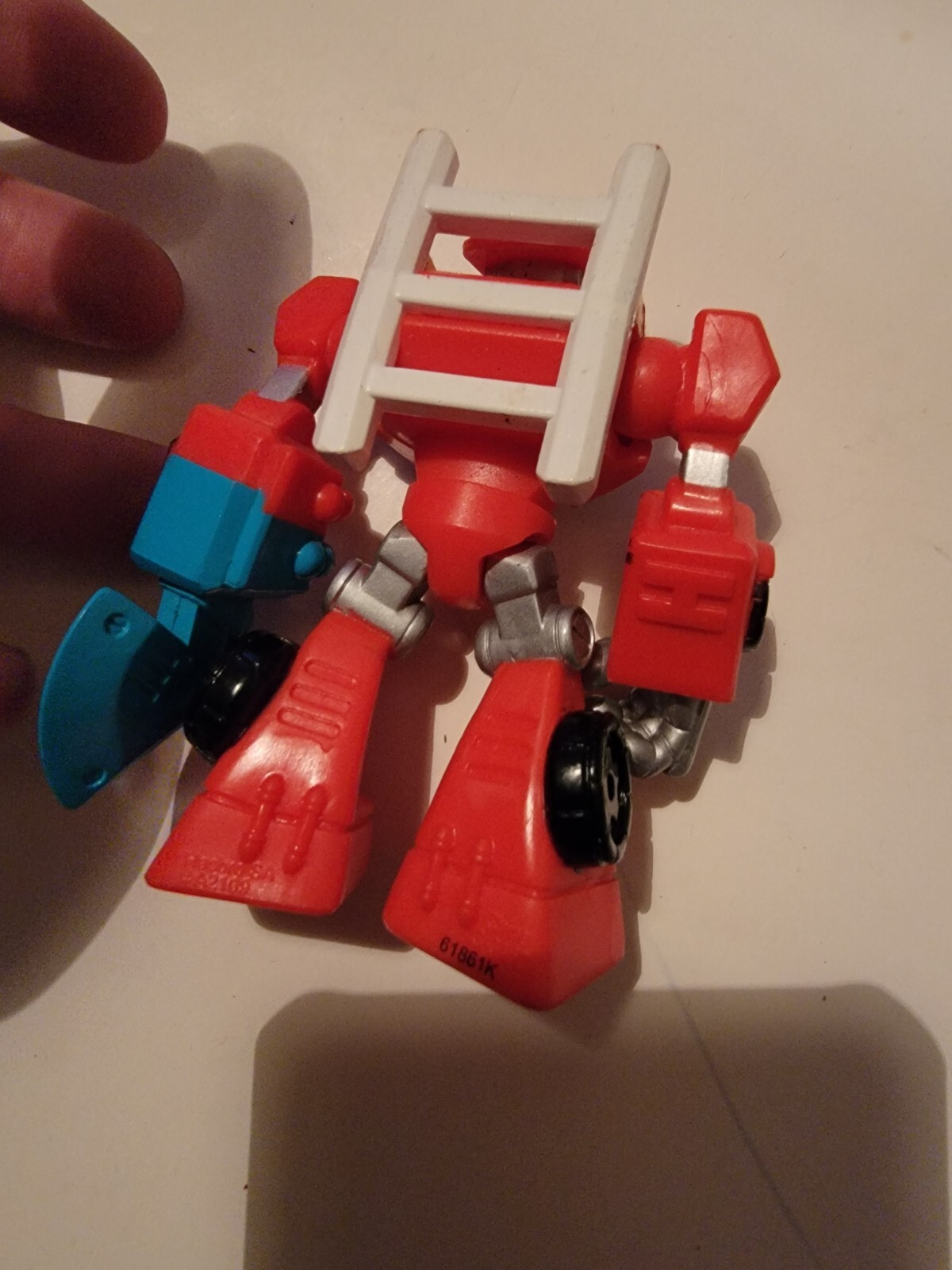 Hasbro Transformers Rescue Bots Fireman Mini Figure Fire Chief Heatwave Firebot