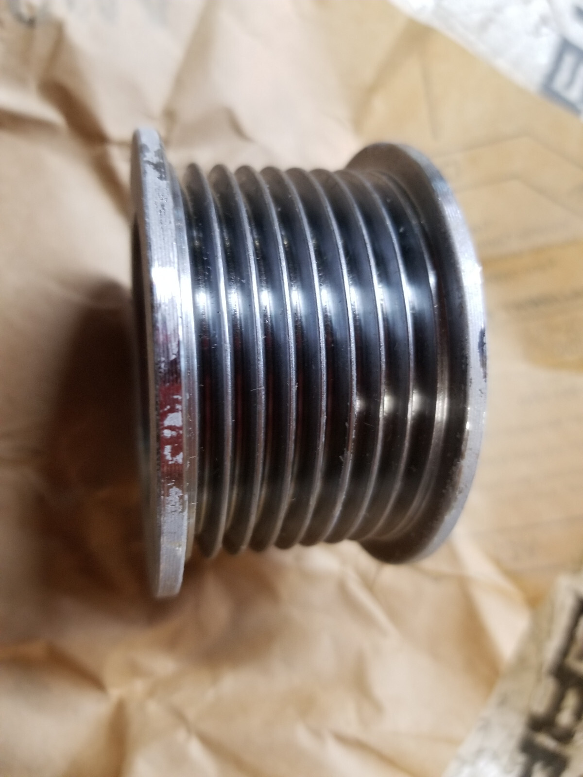 123-0790 8 Groove Alternator Pulley 1230790 - Picture 2 of 6