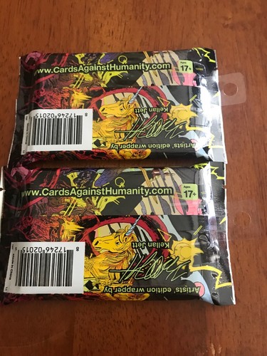 Cards Against Humanity Fantasy  Booster Pack Lot. So Wrong, So Funny! 2 Of Them