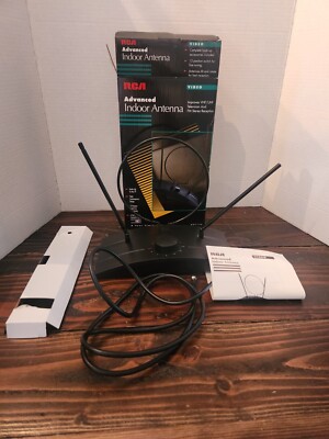 NIB RCA Advanced Indoor Antenna Video TV FM Reception Vintage 1994 Model ANT130