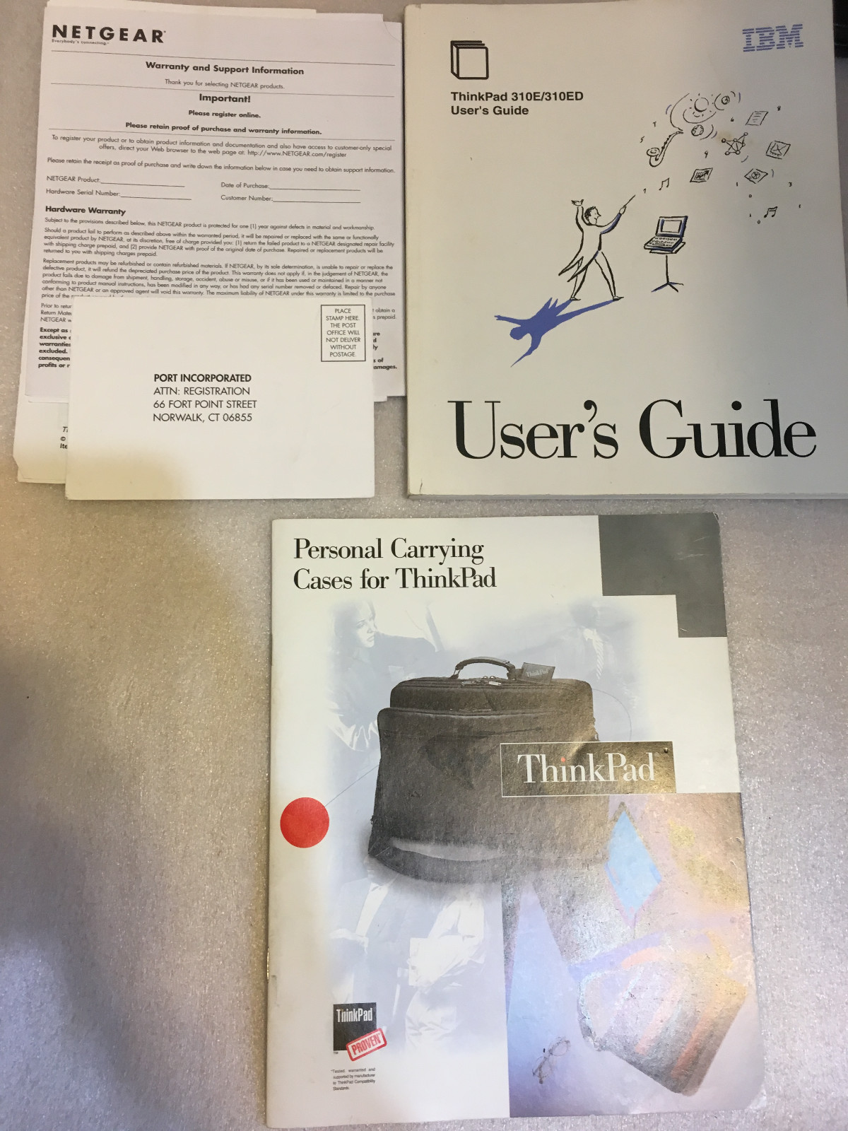 IBM Thinkpad 310ED 32MB RAM 1.5GB HDD lots of extras **FAST SHIPPING**