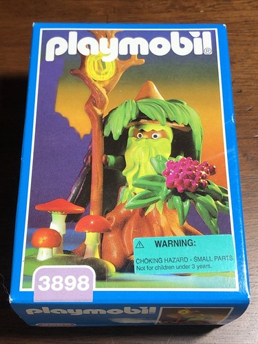 Playmobil フィギュアセット 3898 PLAYMOBIL 3898 Tree Stump Spirit - forest druid NEW in