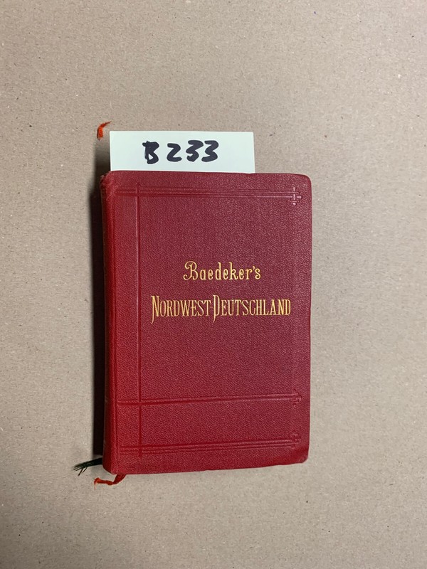Baedeker  Nordwest-Deutschland  1905