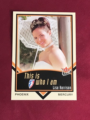 2003 Fleer Ultra WNBA This Is Who I Am Card Lisa Harrison
