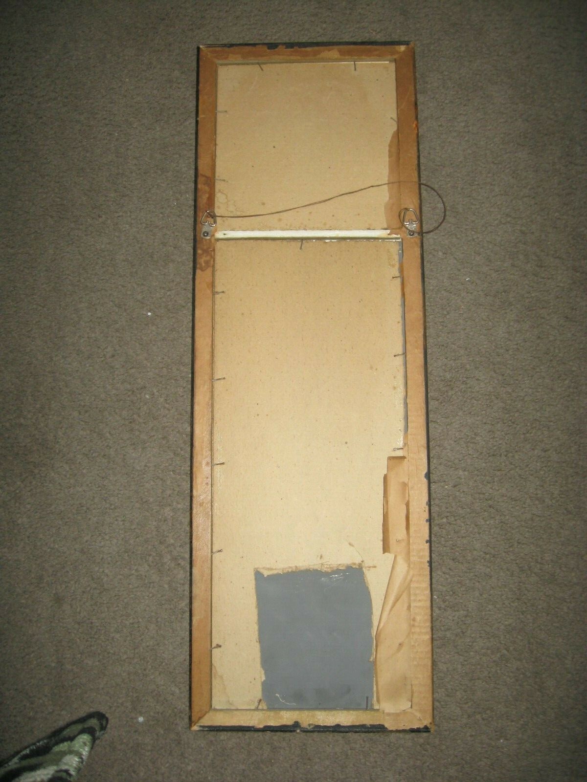 Antique Wood Framed Trumea,  Victorian Mirror.