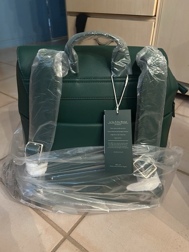 Pre-owned Beis Wicked Backpack In Wicked Green