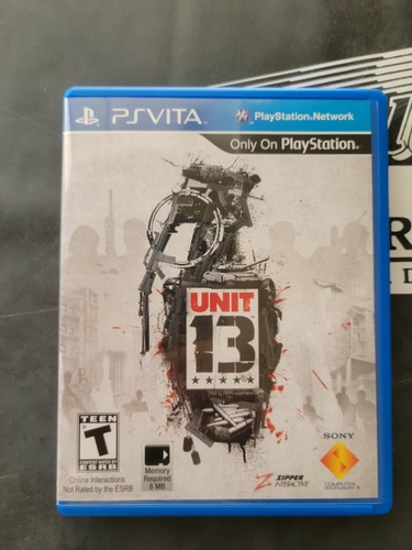 Unit 13 PlayStation Vita Complete PS Vita Complete CIB with