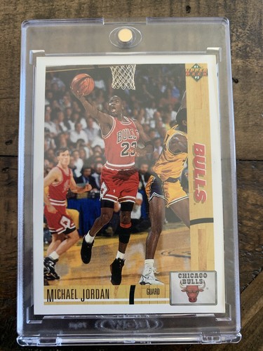 Michael Jordan upper deck 1992 card #176 NBA Basketball