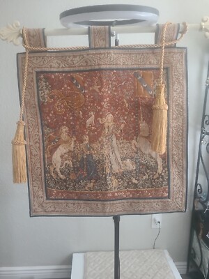 VINTAGE GOBLIN Tapestry ART regent Textiles Height 26.5'' Width 23