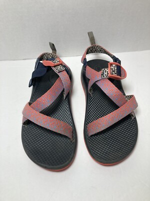 Chaco Z1 Ecotread Youth Girls Size 5 Outdoor Sandals Blue Coral