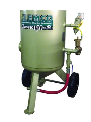 CLEMCO 00916 SANDBLASTING MACHINE, CLEMCO 6 CU. FT. MODEL 2452 (1 DAY SALE)