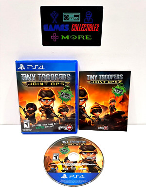 Tiny Troopers Joint Ops Zombie Edition (Sony PlayStation 4, 2014) PS4 Complete