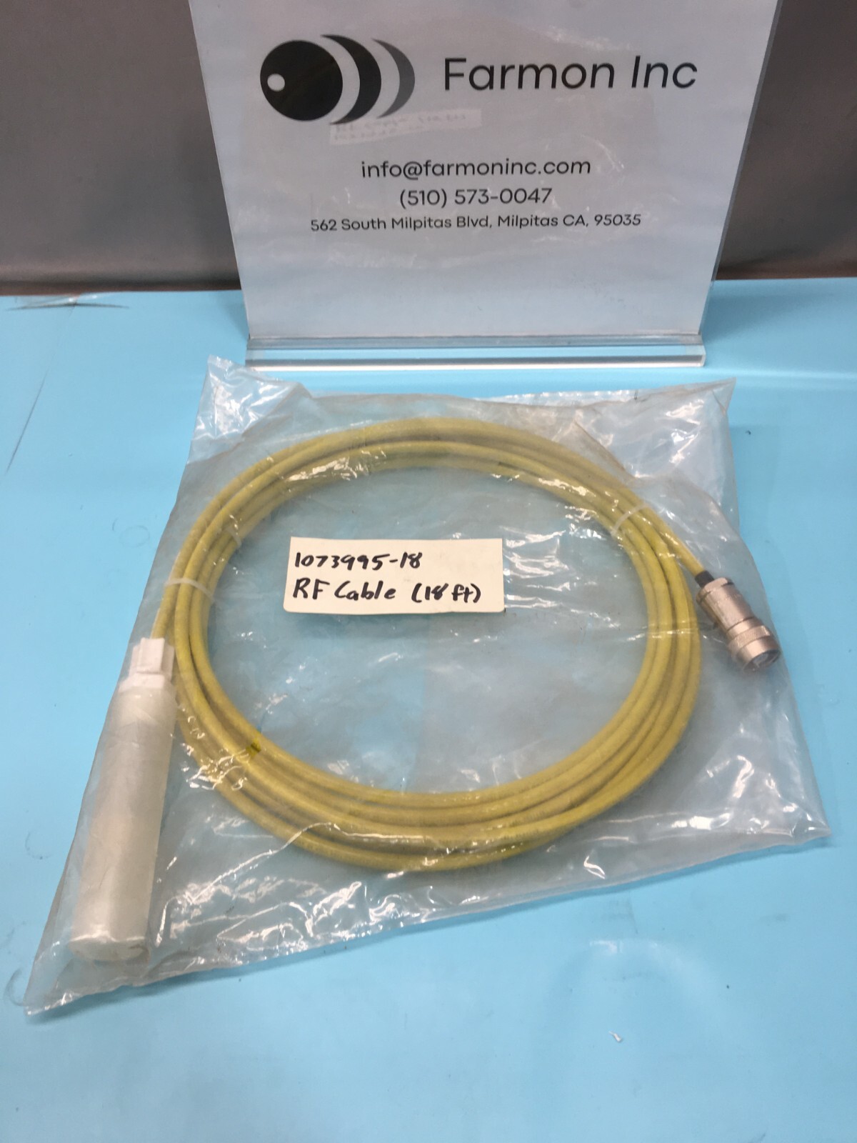 VERTEQ 1073995-18 RF- Cable, 18FT, 153275