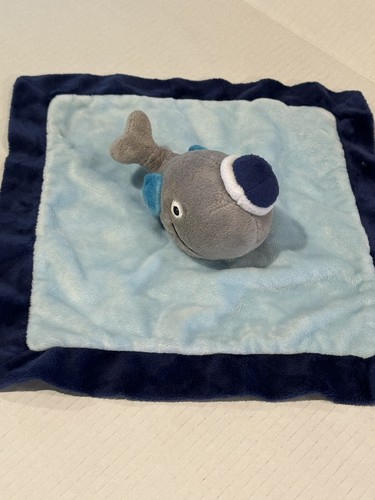 Navy Baby Blue Security Lovey