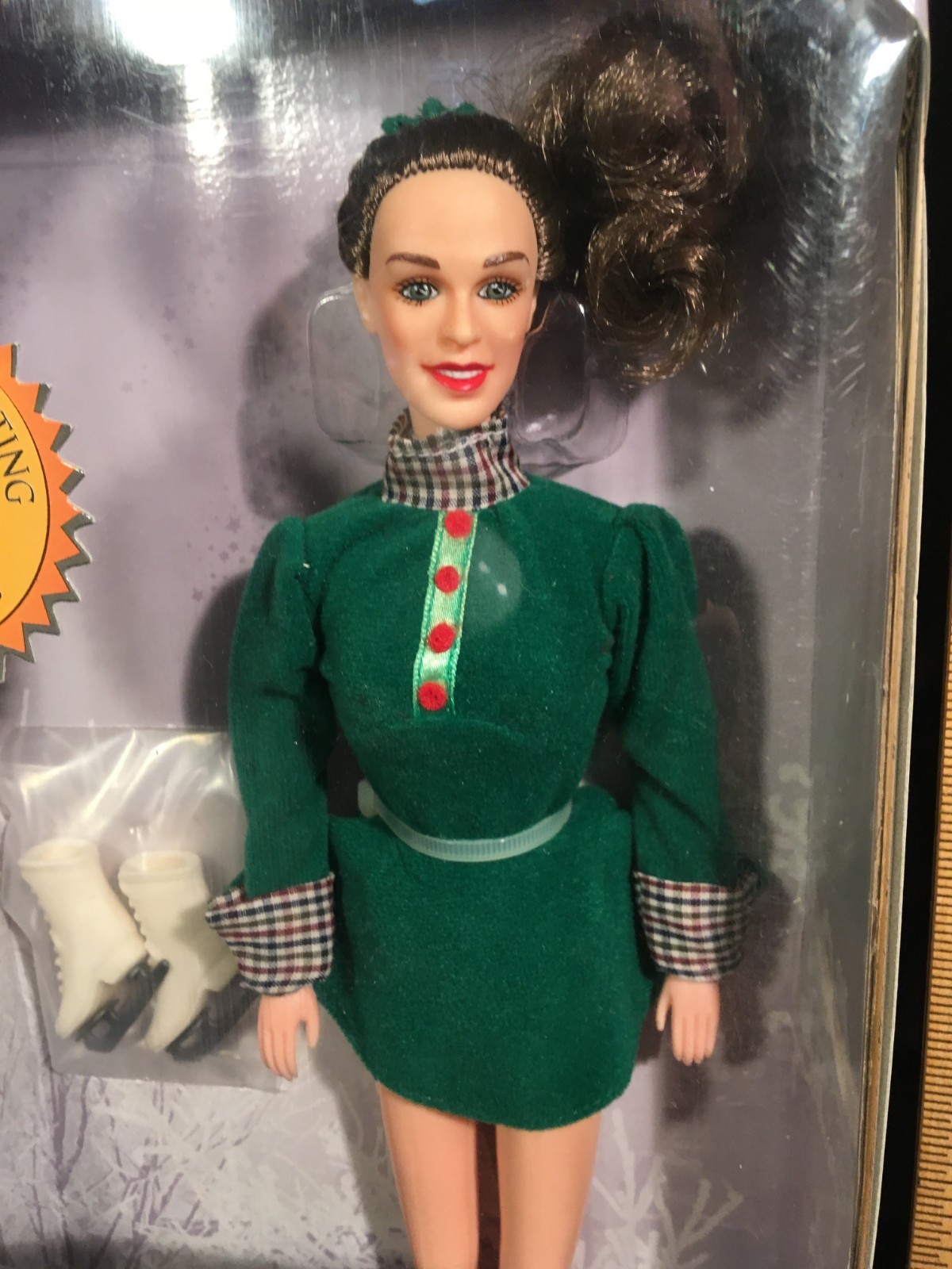 1997 Katia Collectible Doll Ekaterina Gordeeva Championship Ice Skating VTG NIB