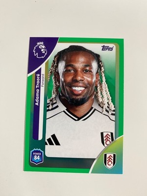 2026 Topps Premier League Green & Yellow Parallels - Pick Your Card