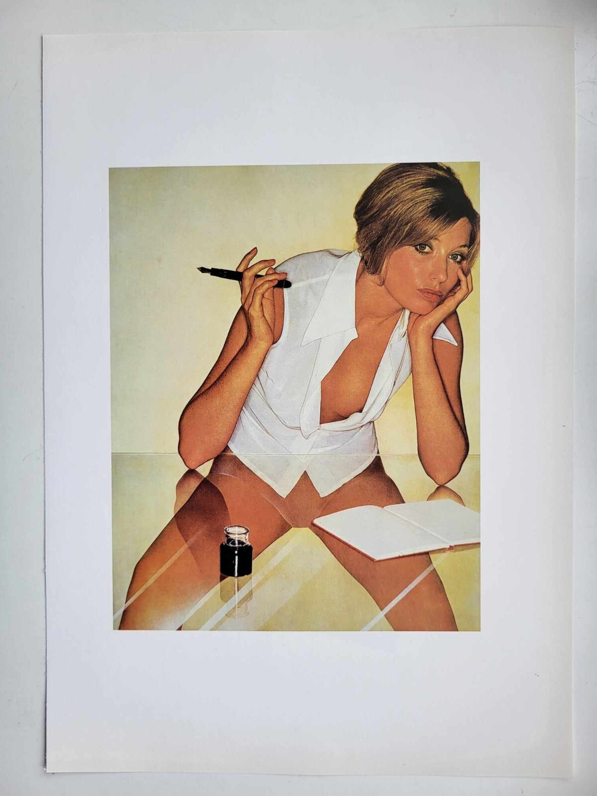 pirelli calendar classicis 写真集 Old Vintage Print - Pirelli Calendar Classics September 1973