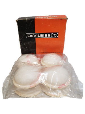 Vintage Devilbiss Paint Spray Respirator Filters Set of 4 Pairs of 2 MSP-403