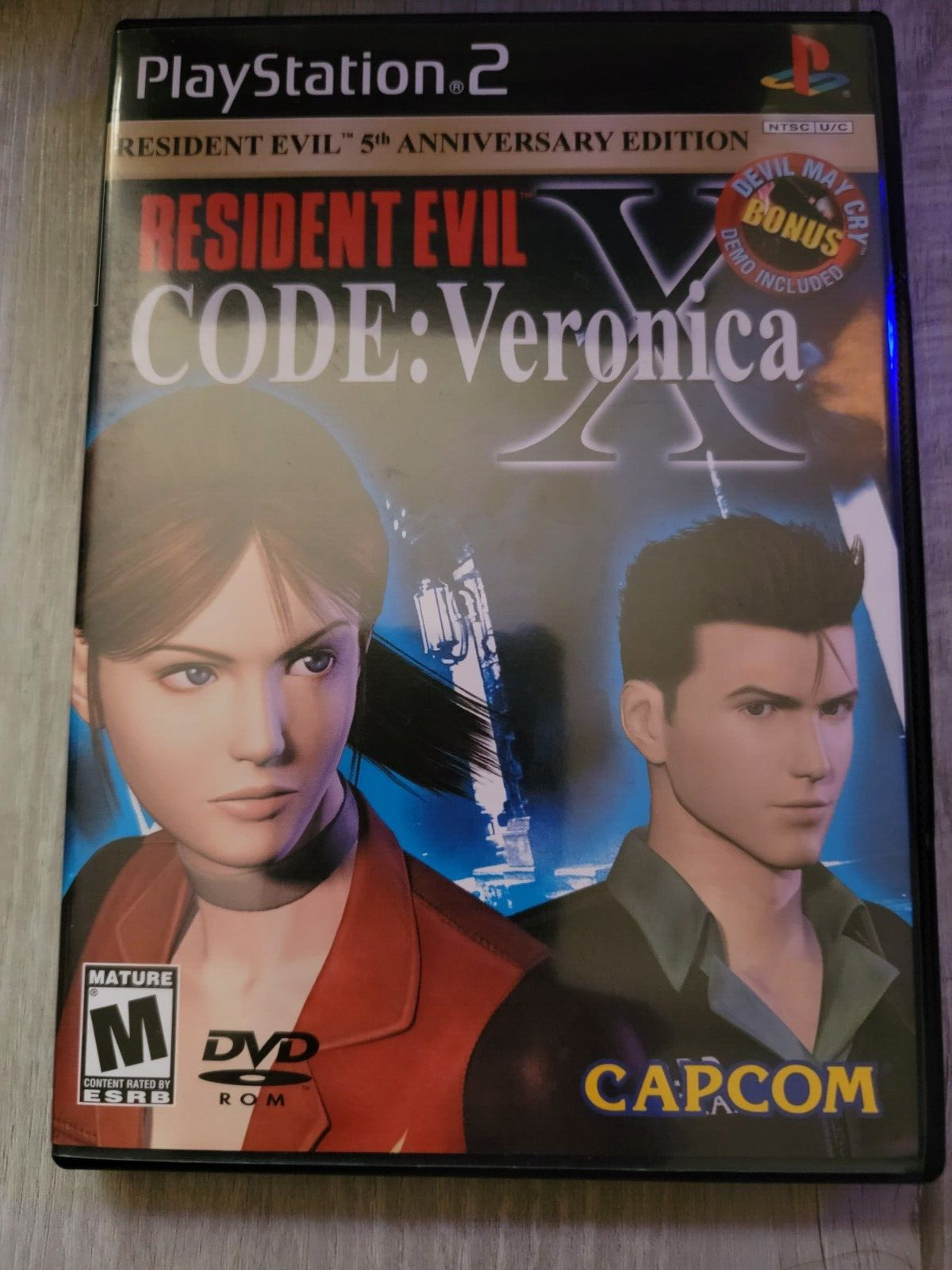 NM+ Resident Evil Code: Veronica X PS2 W/DMC Demo PlayStation 2