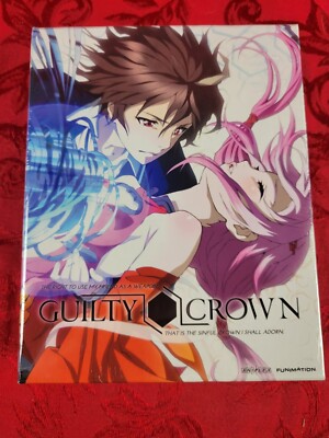 GUILTY CROWN: Complete Part 1 (2013) FUNimation, Tetsuro Araki, Limited Ed, +DVD