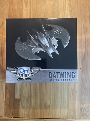 QMX Caliber Metalworks Batman Batwing Desktop Figurine New in Box 2015