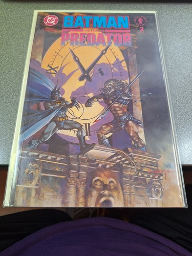 DC Comics Batman Versus Predator Issue 2 Variant Cover  NM /9-99