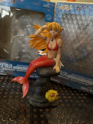 エヴァンゲリオン EXTRA MERMAID FIGURE 2体セット Sega Neon Genesis Evangelion Rei Ayanami & Asuka Langley