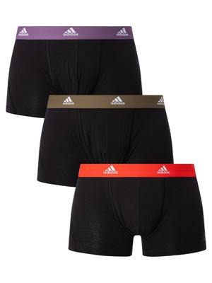 Мужские плавки Adidas 3 Pack, черные