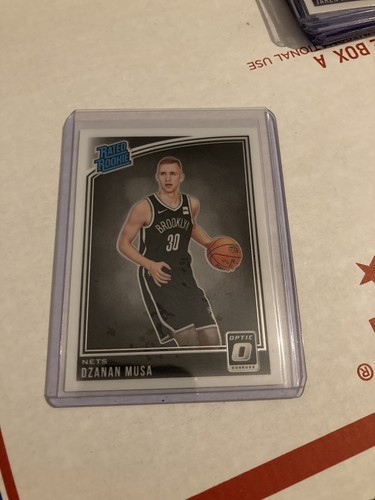 2018-19 Donruss Optic Rated Rookie Card RC #187 Dzanan Musa