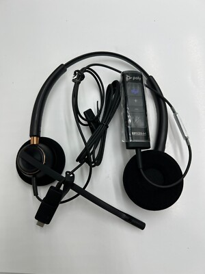 Poly EncorePro EP525-M Binaural On-Ear Wired USB-A Headset 783R2AA