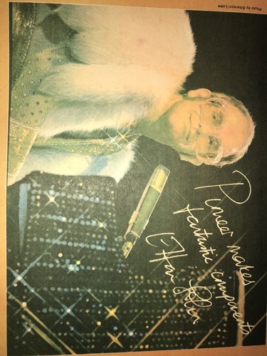 1975 ELTON JOHN PIONEER SOUND SYSTEM ADVERTISEMENT DISPLAY AS PINUP POSTER