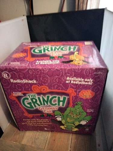 Dr Suess RARE Radio Shack R/C GRINCH Getaway Car Toy NEW/Opened Box 2000