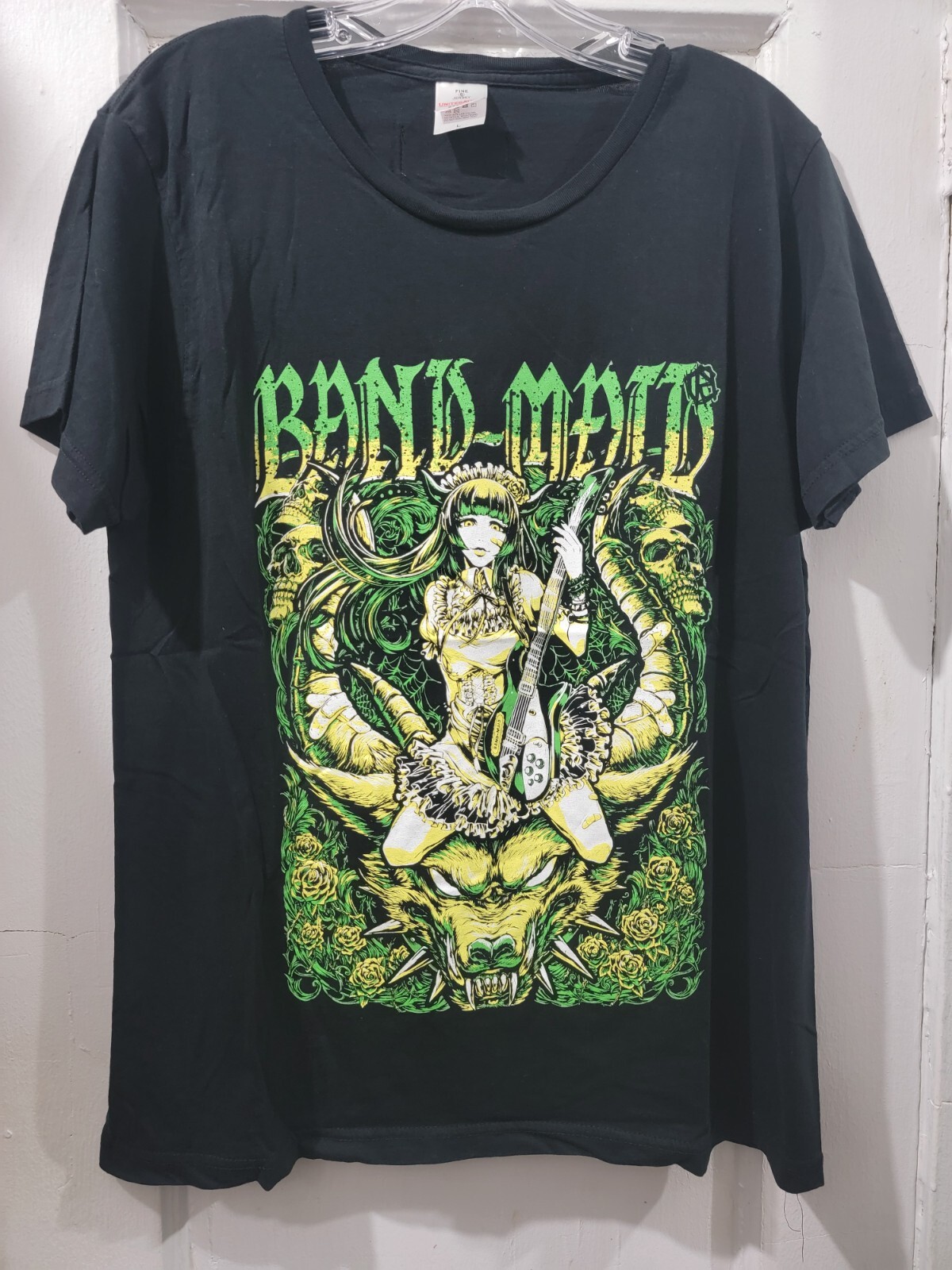 BAND-MAID KAgaMI Tシャツ Band-Maid One Man Tour Kagami 2017 Black T-Shirt L Japanese