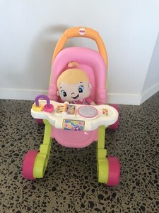 fisher price laugh and learn stroller