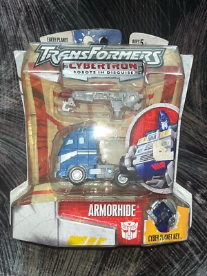 Transformers Cybertron (2005), Scout Class Armorhide, Earth Cyber, Planet Key