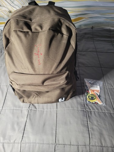 〈希少〉TRAVIS SCOTT CACTUS JACK バックパック Travis Scott Cactus Jack Backpack With Patch Set Limited