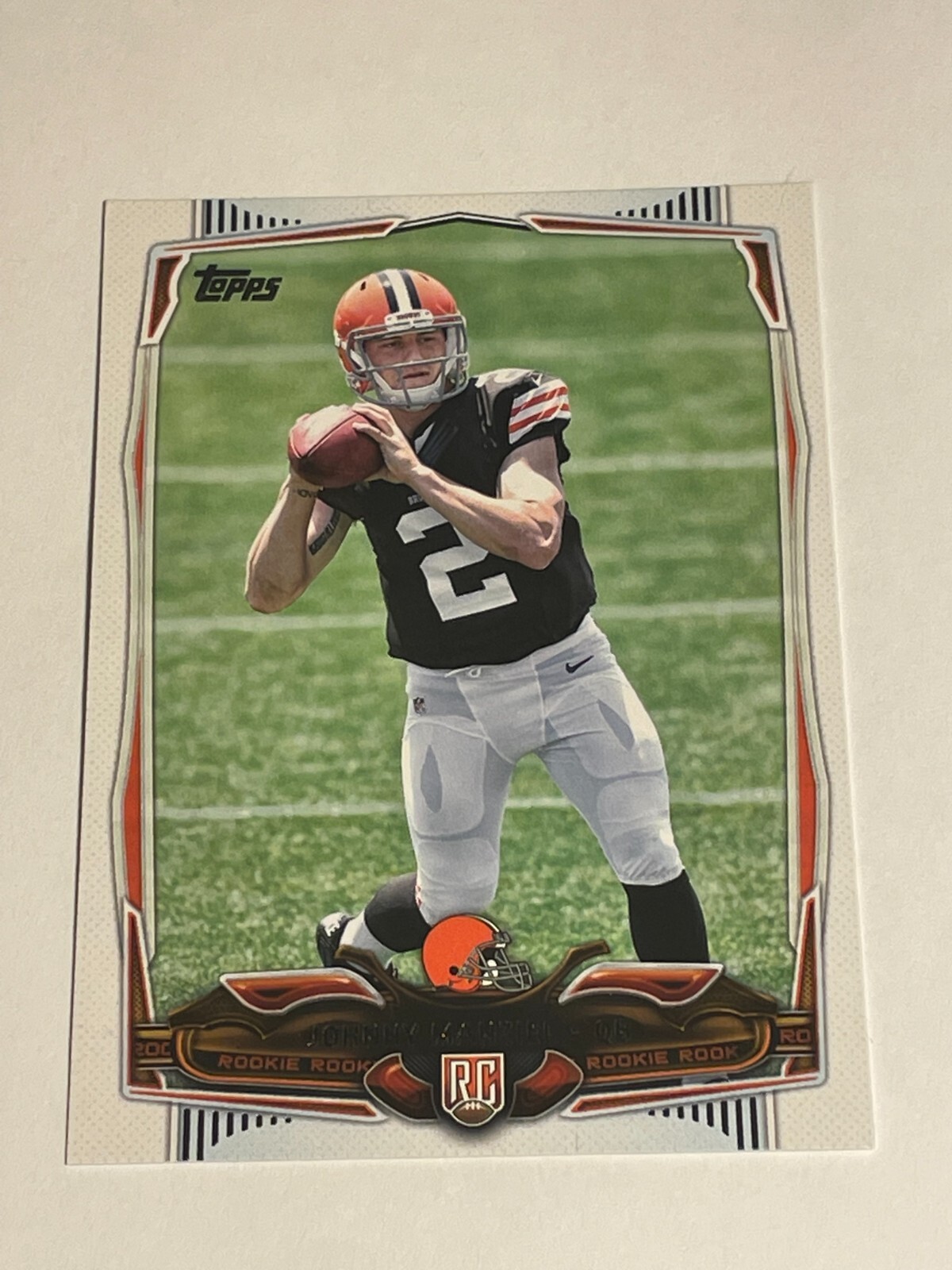 Authentic Nike NFL Cleveland Browns Johnny Manziel 2 Jersey