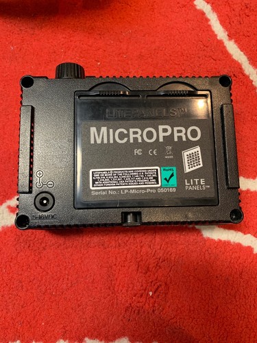 LitePanels LP Micro Pro Hybrid LED on-Camera Light Kit