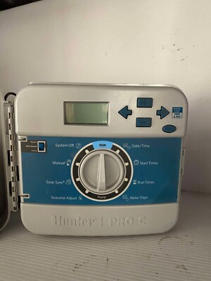 Hunter Pro-C PC-400i Sprinkler Irrigation Timer Controller 7 Zones (13 MAX)