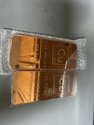 1 (One) Pound .999 Copper Bullion Bar By Unique Metals | eBay