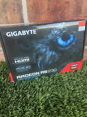  Gigabyte Radeon R5 230 1024MB DDR3 Accelerator GV-R523D3-1GL 1GB OPEN BOX
