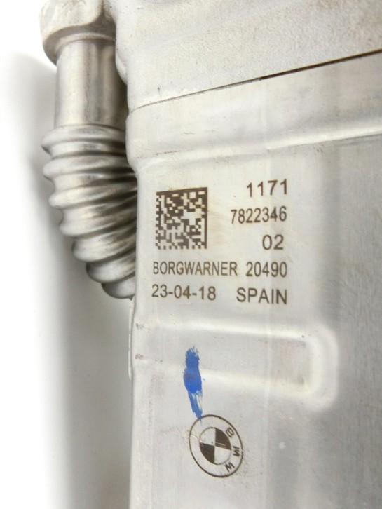 BMW X5 F15 13-18 3,0d 190KW Abgaskühlung für AGR BMW X5 F15 13-18 21.06.2013 7822346 1171-7822346 gebraucht Bild 8