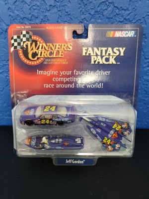 1998 Winners Circle 1:64 Jeff Gordon #24 Fantasy Pack Boat Jet Car SUPERMAN