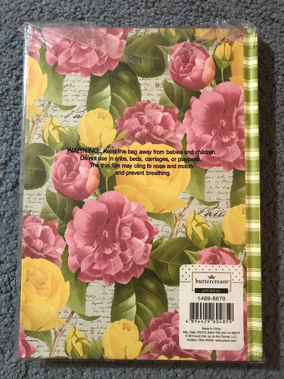 NEW Buttercream Journal 