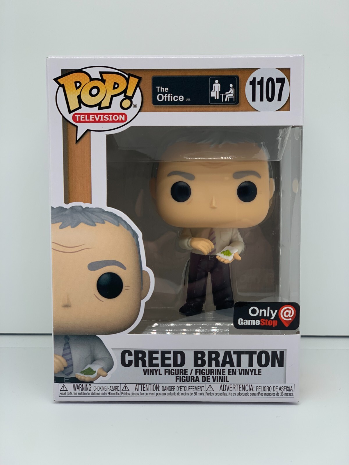 FUNKO POP! #1107 CREED BRATTON WITH MUNG BEANS THE OFFICE GAMESTOP  EXCLUSIVE NEW | eBay UK