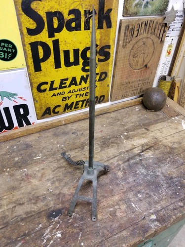 Brass Robbins Lightning Rod Vintage Old Barn Farm Tool WeatherVane Weather Vane