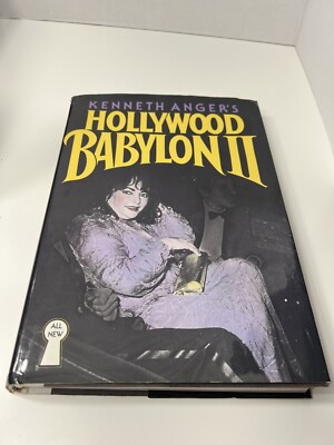 Kenneth Anger's Signed Autographed Hollywood Babylon II Book RARE
